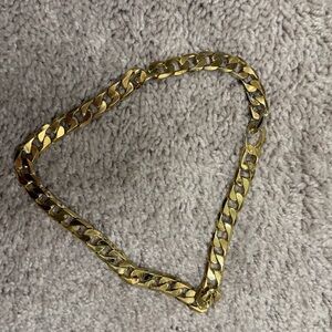 Baublebar classic gold chain necklace